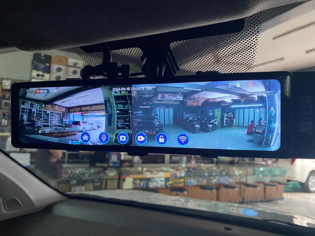 Wijaya Audio 2024 - Pemasangan Spion DVR Teknologi AI