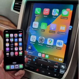 Wijaya Audio 2024 - Pemasangan Head Unit Android model Tesla di Toyota Alphard 2010